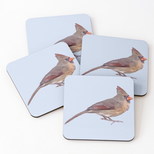 Item preview, Cardinal (female) designed and sold by blueberry-dino.