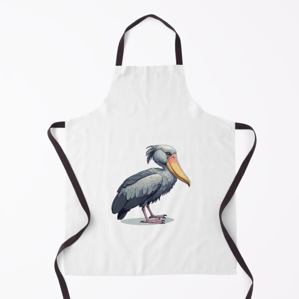 Item preview, A detailed illustration of a grey pelican with a distinctive long beak and elegant feathers. designed and sold by cave-canvas.