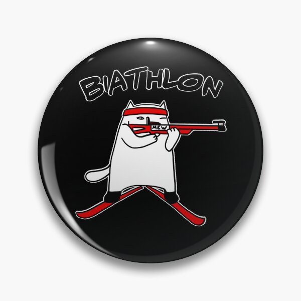 Item preview, Biathlon cat designed and sold by eri-morie.