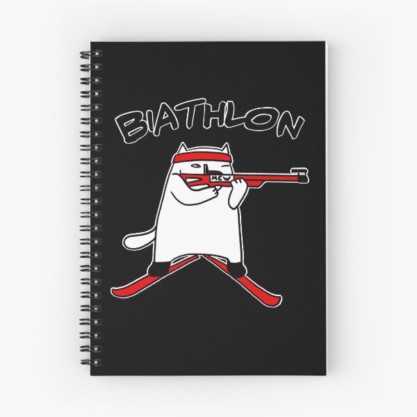 Item preview, Biathlon cat designed and sold by eri-morie.