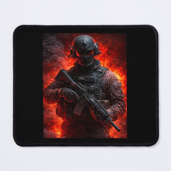 Item preview, Elite Tactical Soldier – Cinematic Military Warrior Art designed and sold by ArtVoyageShop.