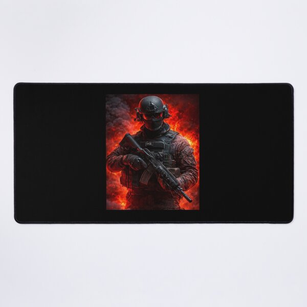 Item preview, Elite Tactical Soldier – Cinematic Military Warrior Art designed and sold by ArtVoyageShop.