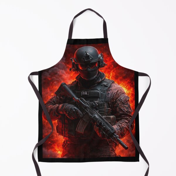 Item preview, Elite Tactical Soldier – Cinematic Military Warrior Art designed and sold by ArtVoyageShop.