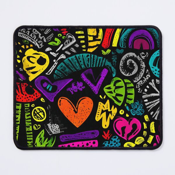 Item preview, Maximalist Chaos: Colorful Hand-Drawn Abstract Art designed and sold by Teepot888.