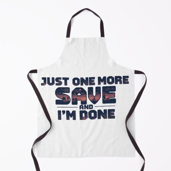 Item preview, Just One More Save And I'm Done – Story Gamer Humor Shirt designed and sold by KapiPrint.