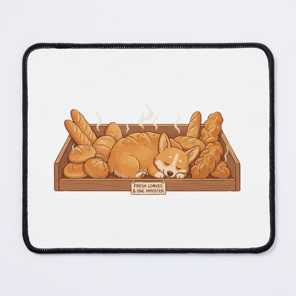 Item preview, Incorgnito Corgi Hiding In Bakery Shelf designed and sold by Petzzz.