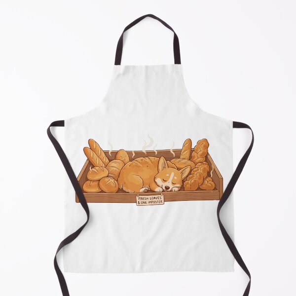 Item preview, Incorgnito Corgi Hiding In Bakery Shelf designed and sold by Petzzz.