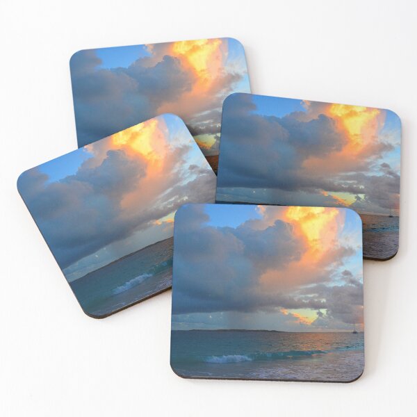 Item preview, Sunrise And Showers Saint Martin designed and sold by LisaWootenPhoto.