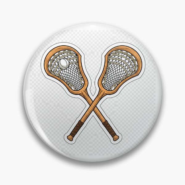 Item preview, Vintage Crossed Lacrosse Sticks designed and sold by anubisartvault.