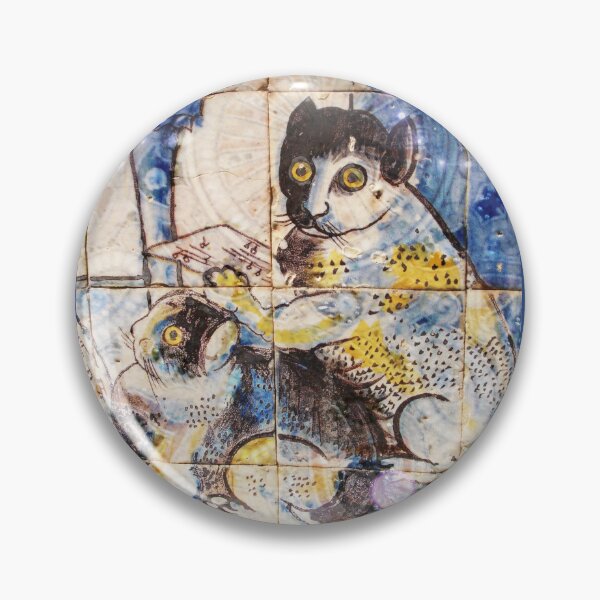 Item preview, Azulejo Cat Musician designed and sold by itkacreations.