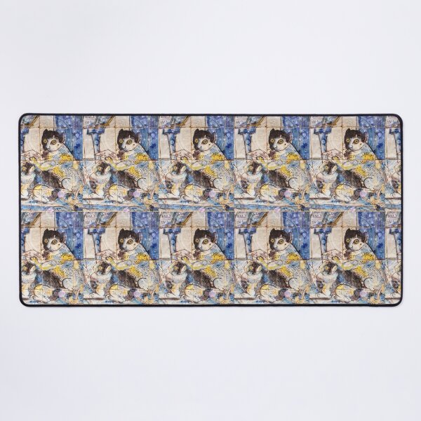 Item preview, Azulejo Cat Musician designed and sold by itkacreations.