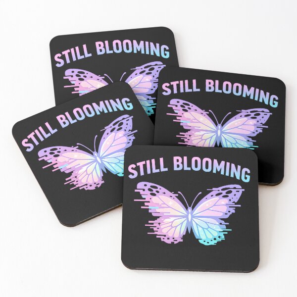 Item preview, Still Blooming Butterfly – Pastel Glitch Aesthetic Y2K Inspirational Design designed and sold by R3X .