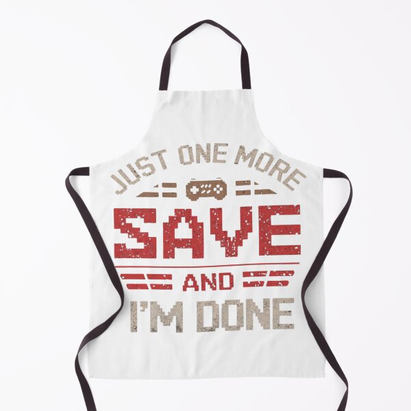 Item preview, Just One More Save And I'm Done – Story Gamer Humor Shirt designed and sold by KapiPrint.