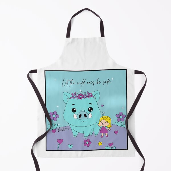 Item preview, Let the Wild Ones Be Safe – Gentle Wildlife Illustration by Olga Schembri designed and sold by Keddmia.