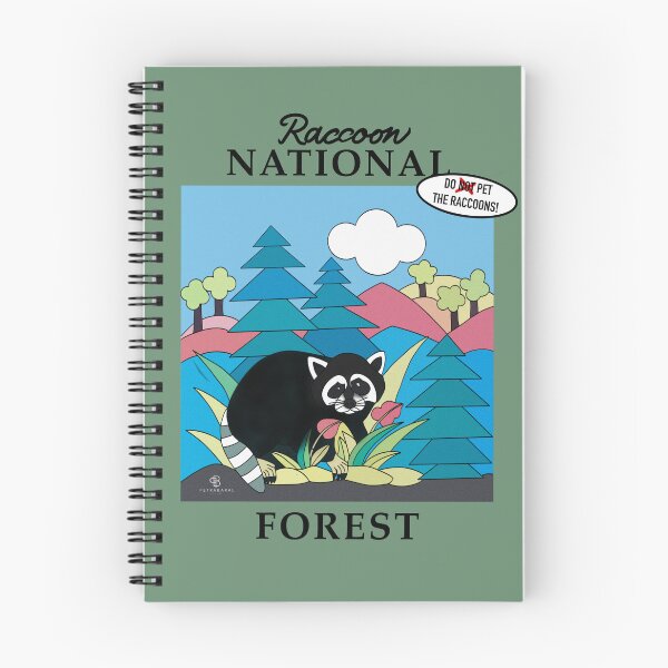 Item preview, Raccoon National Forest designed and sold by PetraBaral.