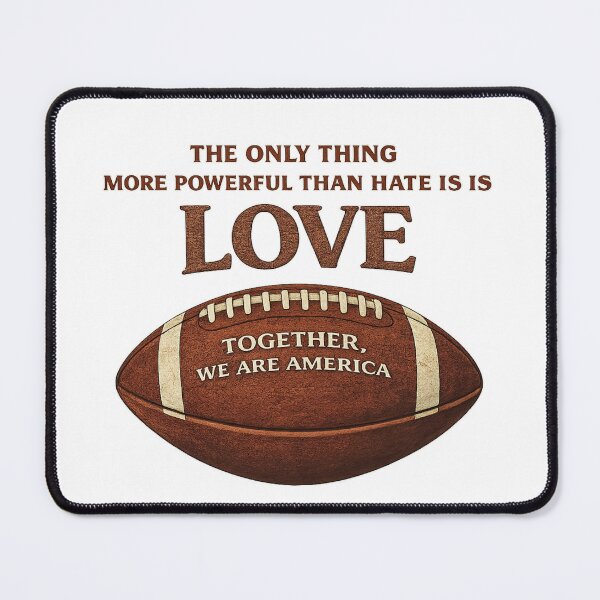 Item preview, The Only Thing More Powerful Than Hate Is Love-Together We Are America designed and sold by sahbender.