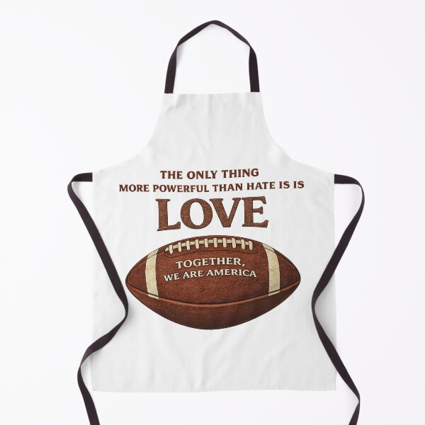 Item preview, The Only Thing More Powerful Than Hate Is Love-Together We Are America designed and sold by sahbender.