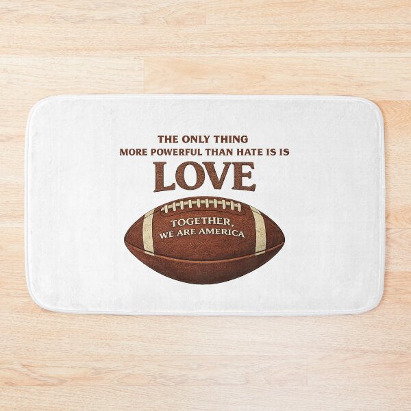 Item preview, The Only Thing More Powerful Than Hate Is Love-Together We Are America designed and sold by sahbender.