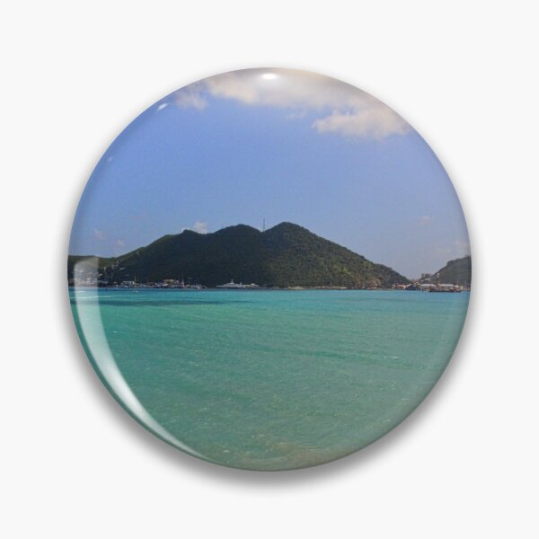 Item preview, Turquoise Water And Mountains St. Martin  designed and sold by LisaWootenPhoto.