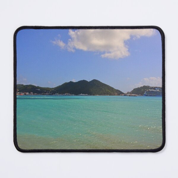 Item preview, Turquoise Water And Mountains St. Martin designed and sold by LisaWootenPhoto.