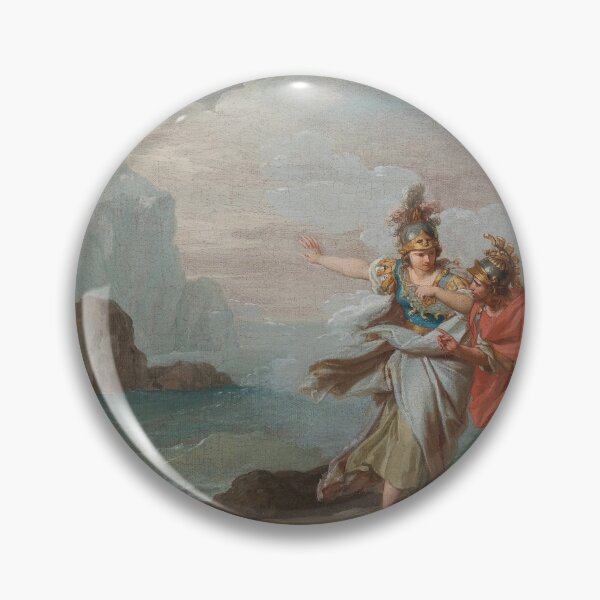 Item preview, Athena Appearing To Odysseus Ithaca Mythology designed and sold by Retr0Tshirts.