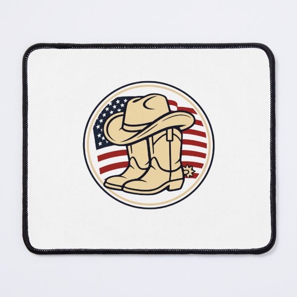 Item preview, Rustic Rodeo Patriot Western Cowboy Americana Spirit Design designed and sold by Pawsome Quotes.