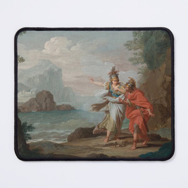 Item preview, Athena Appearing To Odysseus Ithaca Mythology designed and sold by Retr0Tshirts.