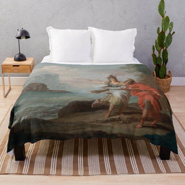 Item preview, Athena Appearing To Odysseus Ithaca Mythology designed and sold by Retr0Tshirts.