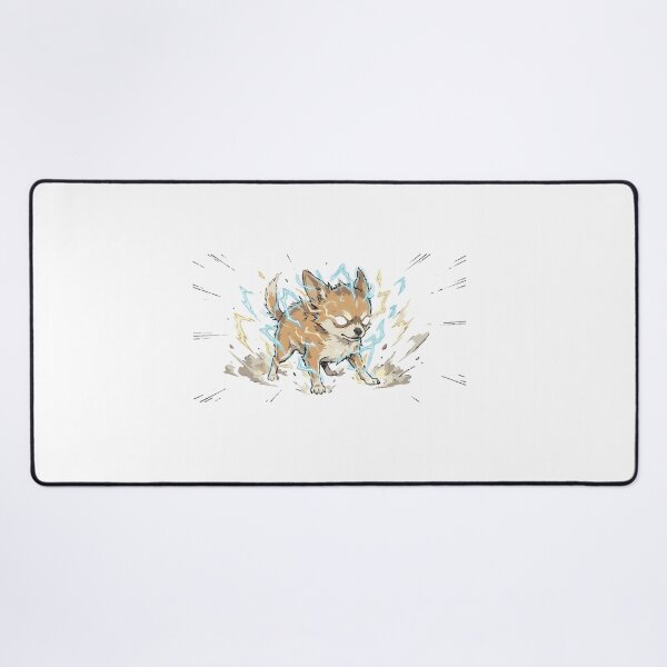 Item preview, Powered By Rage Funny Electric Chihuahua designed and sold by Petzzz.
