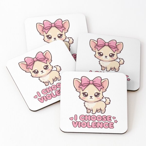 Item preview, I Choose Violence Today Cute But Psycho Chihuahua designed and sold by Petzzz.
