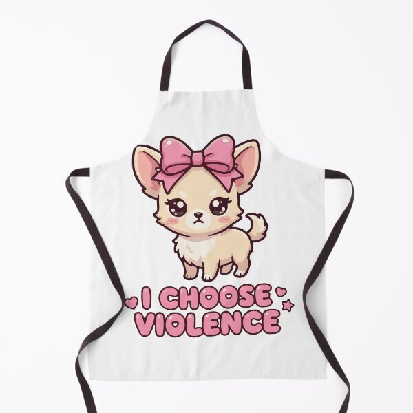 Item preview, I Choose Violence Today Cute But Psycho Chihuahua designed and sold by Petzzz.