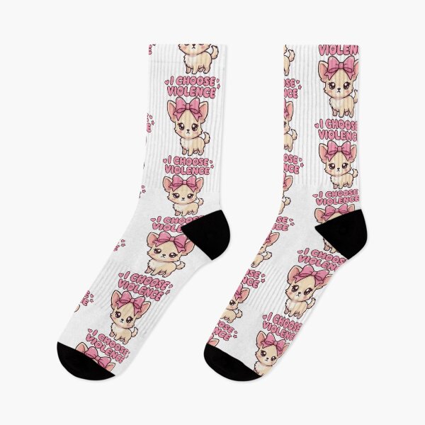 Item preview, I Choose Violence Today Cute But Psycho Chihuahua designed and sold by Petzzz.