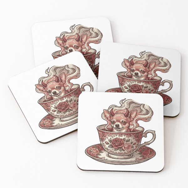 Item preview, Little Demon In A Teacup Chihuahua designed and sold by Petzzz.