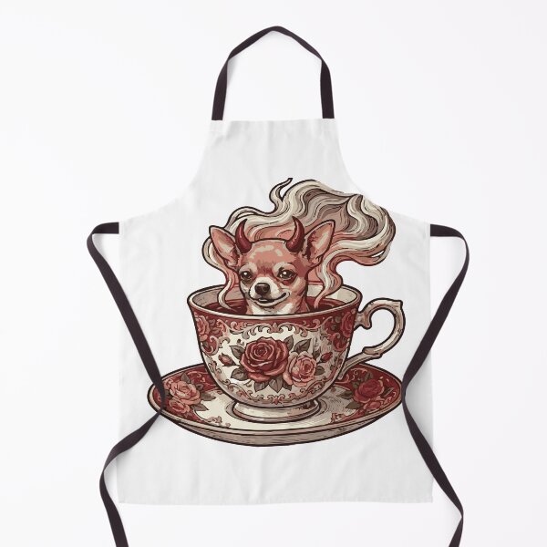 Item preview, Little Demon In A Teacup Chihuahua designed and sold by Petzzz.