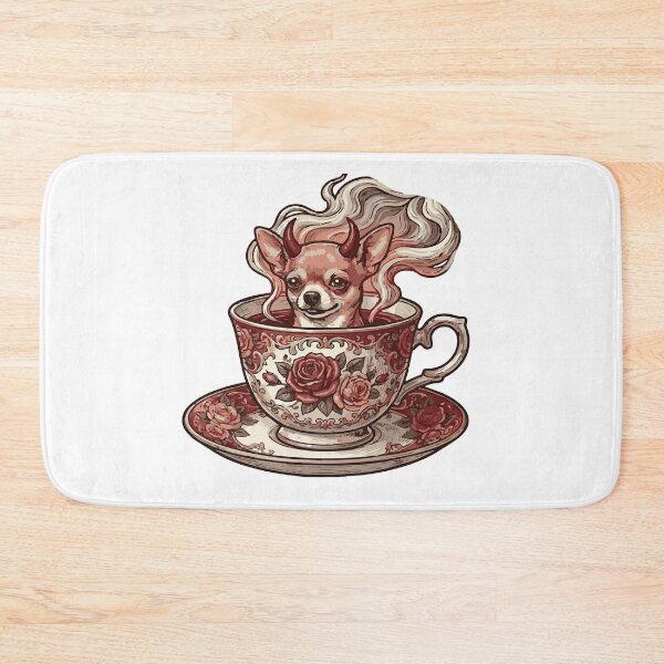 Item preview, Little Demon In A Teacup Chihuahua designed and sold by Petzzz.