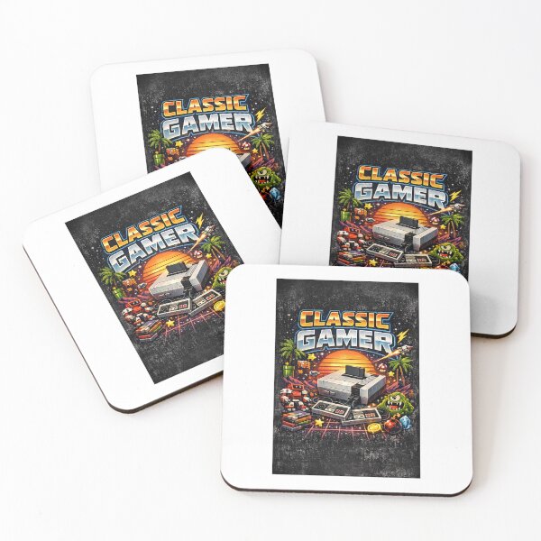 Item preview, Classic Gamer NES style retro designed and sold by Blood-Red-Merch.