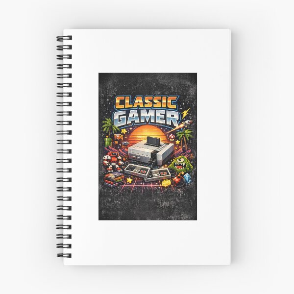Item preview, Classic Gamer NES style retro designed and sold by Blood-Red-Merch.