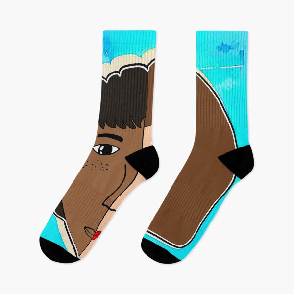 Item preview, "Split Face Portrait Representing Diversity and Unity" designed and sold by nighttime1990.
