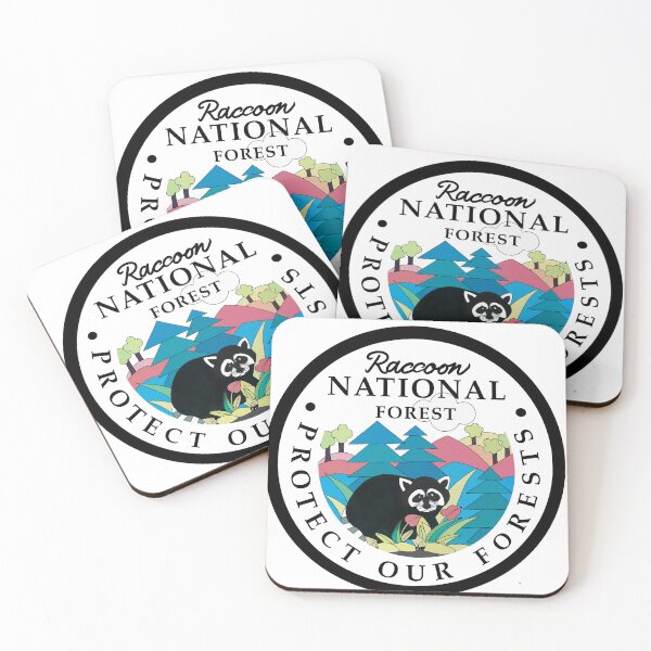Item preview, Raccoon National Forest designed and sold by PetraBaral.