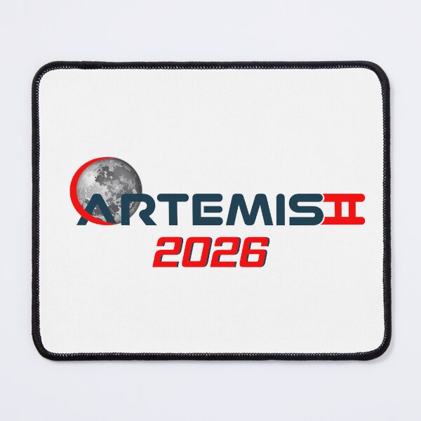 Item preview, Artemis II Moon Mission 2026 designed and sold by VISUAL VORTEX GRAPHICS NO AI ART JUST REAL GRAPHIC DESIGN.