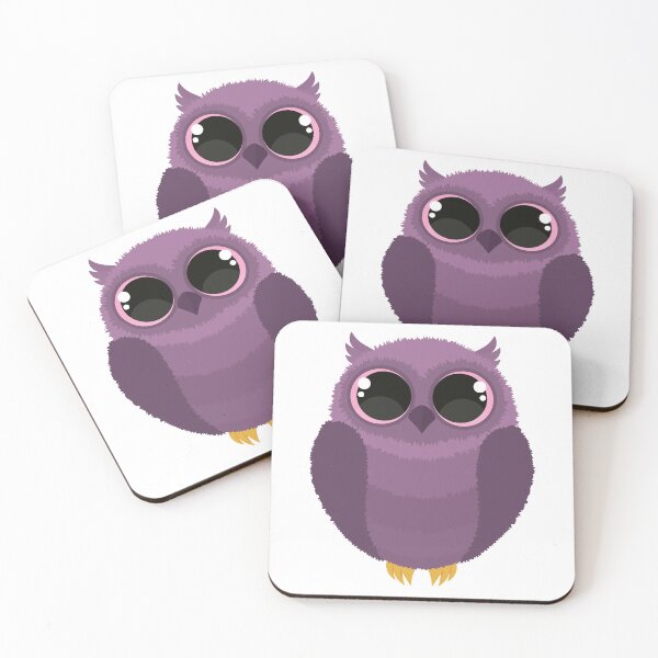 Item preview, Cute Purple Baby Owl designed and sold by Captain Creative.