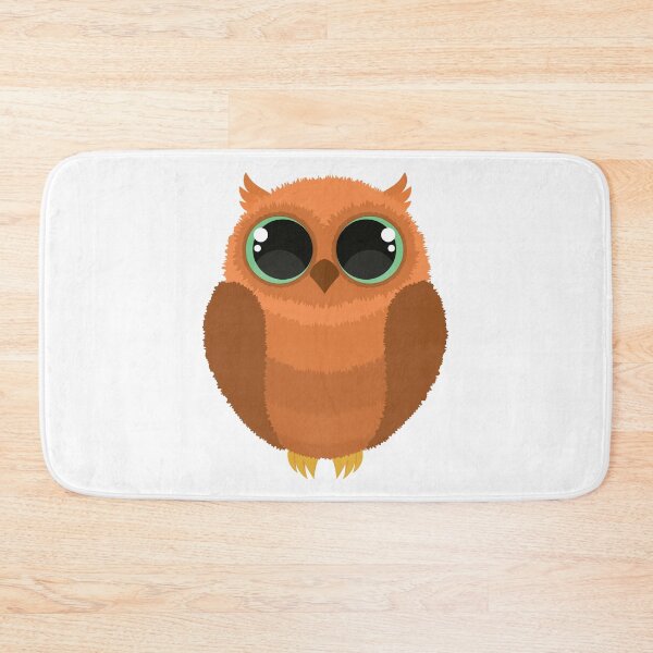 Item preview, Cute Orange Baby Owl designed and sold by Captain Creative.