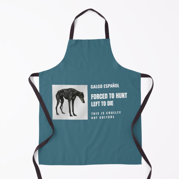 Item preview, Galgos Español: Lives Left Behind — Awareness Design designed and sold by Pawethic Prints Studio.