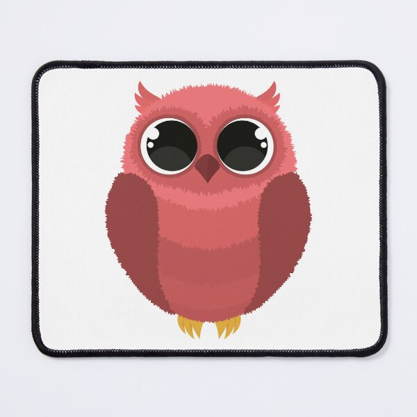Item preview, Cute Red Baby Owl designed and sold by Captain Creative.