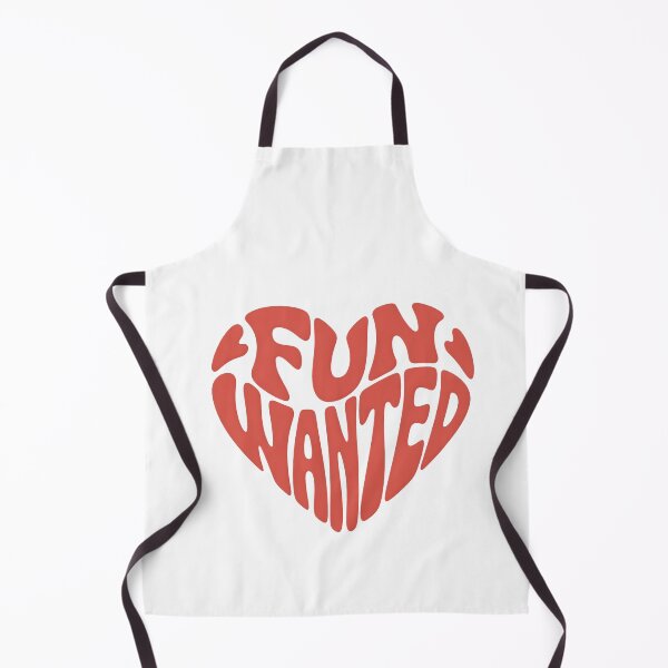Item preview, Fun wanted, heart shape, caption, red designed and sold by wizard-work.