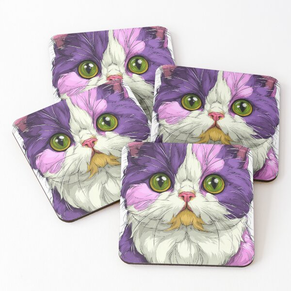 Item preview, Cute Cat Illustration Cartoon Style designed and sold by Grafititee.