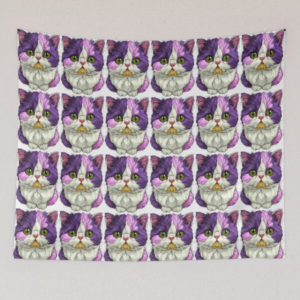 Item preview, Cute Cat Illustration Cartoon Style designed and sold by Grafititee.