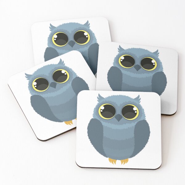 Item preview, Cute Blue Baby Owl designed and sold by Captain Creative.