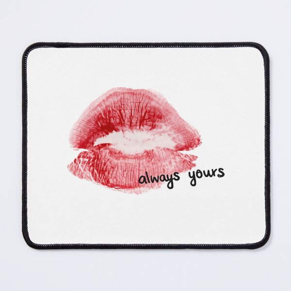 Item preview, Always Yours Kiss Lips Valentines Day Galentines Day Boyfriend Girlfriend Gift Couples Love Kisses Present designed and sold by Just A Girly.