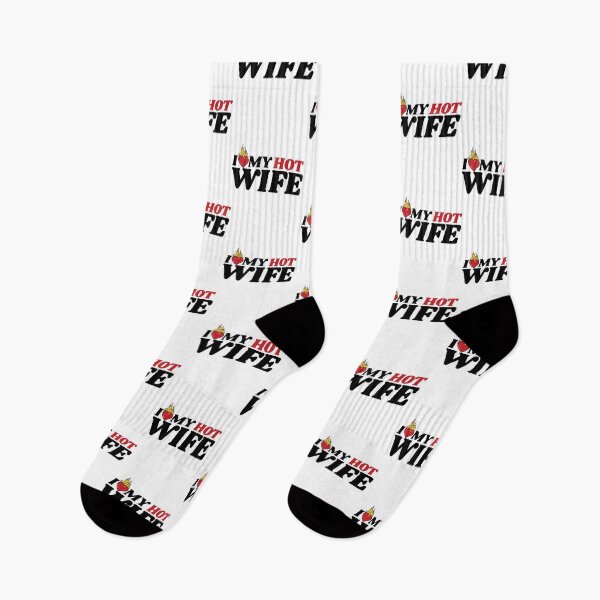 Item preview, I Love My Hot Wife designed and sold by MixedVibes Co..